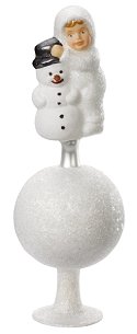 Snowy Top Friends<br>Inge-glas Tree Topper